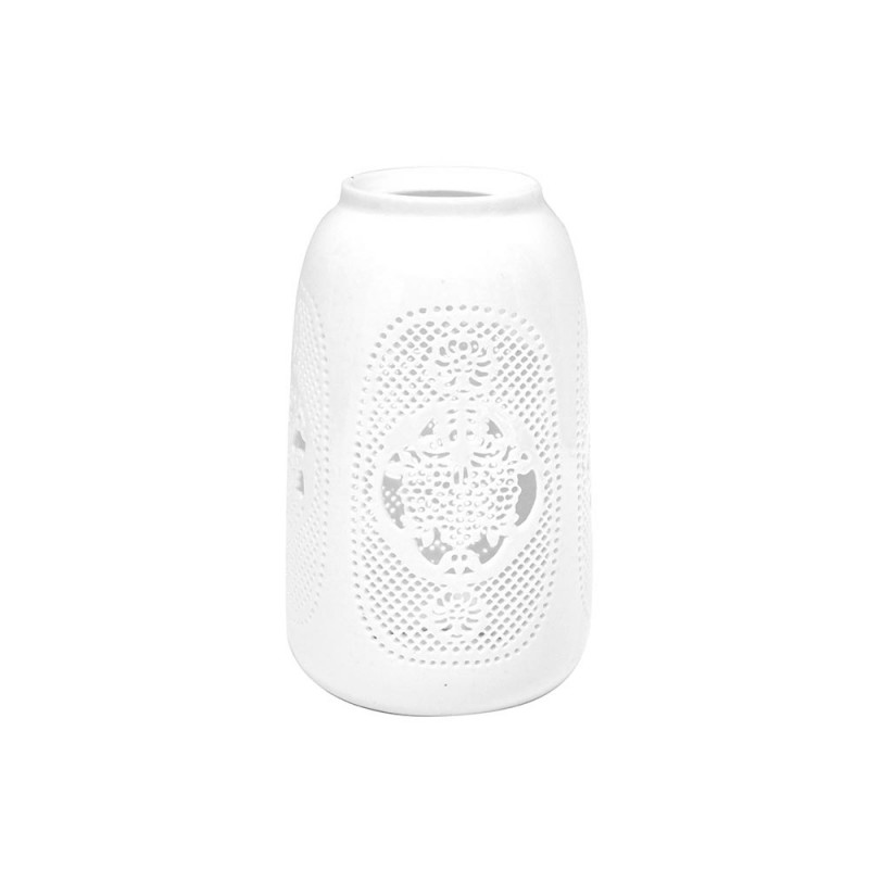 Lamp shade porcelain ovoid