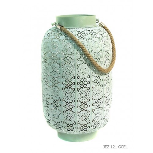 Lantern floral celadon