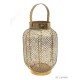 Lantern grill patina gold