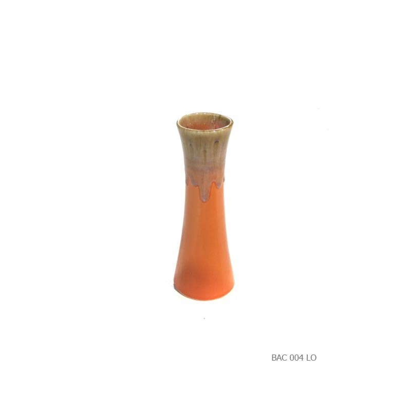 Vase annees 50 orange