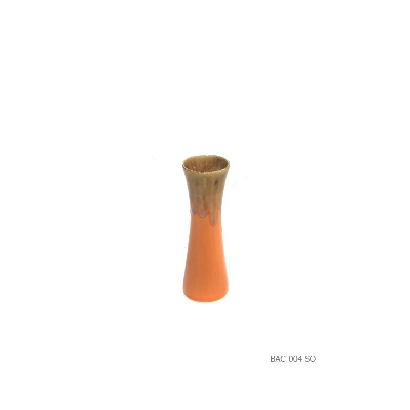 Vase annees 50 orange