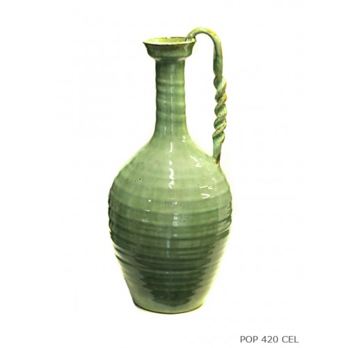 Vase mediterranee celadon