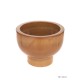 Round vase pestle brown