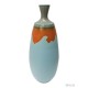 Vase stormy sky turquoise