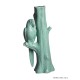 Vase parrot celadon