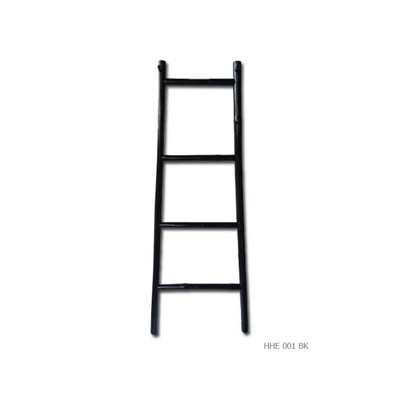 Ladder towel holder black