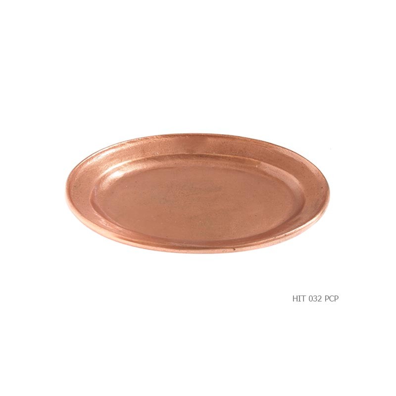 Bistro tray red copper