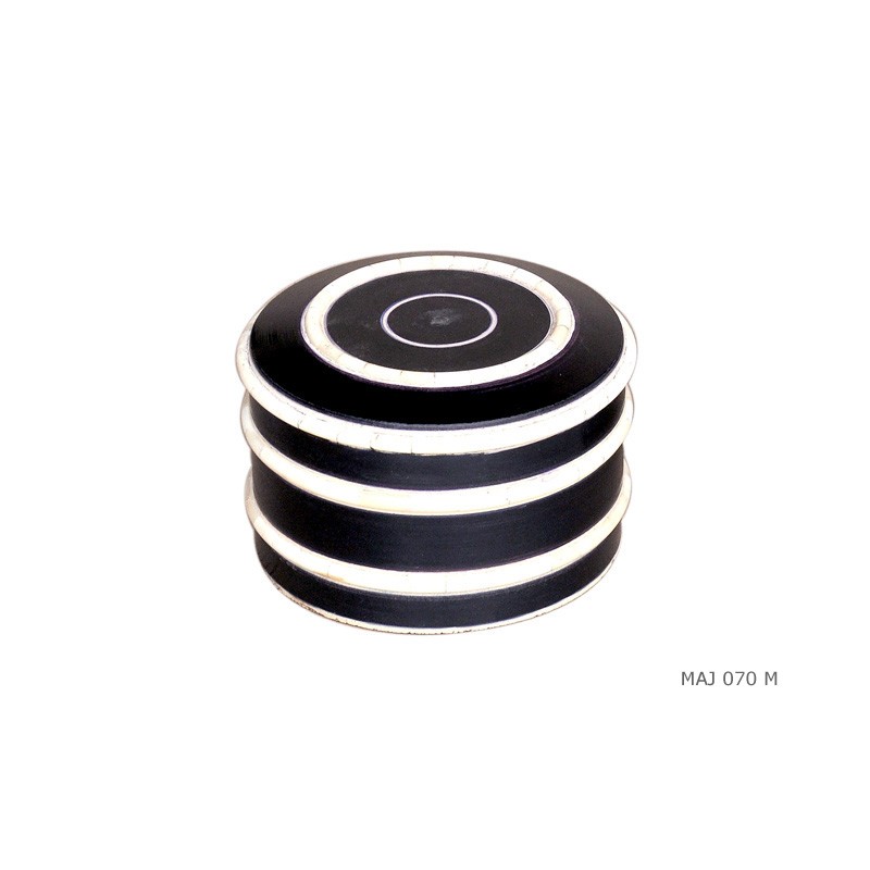 Box '3 hoops' black