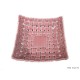 Tray square braided pink