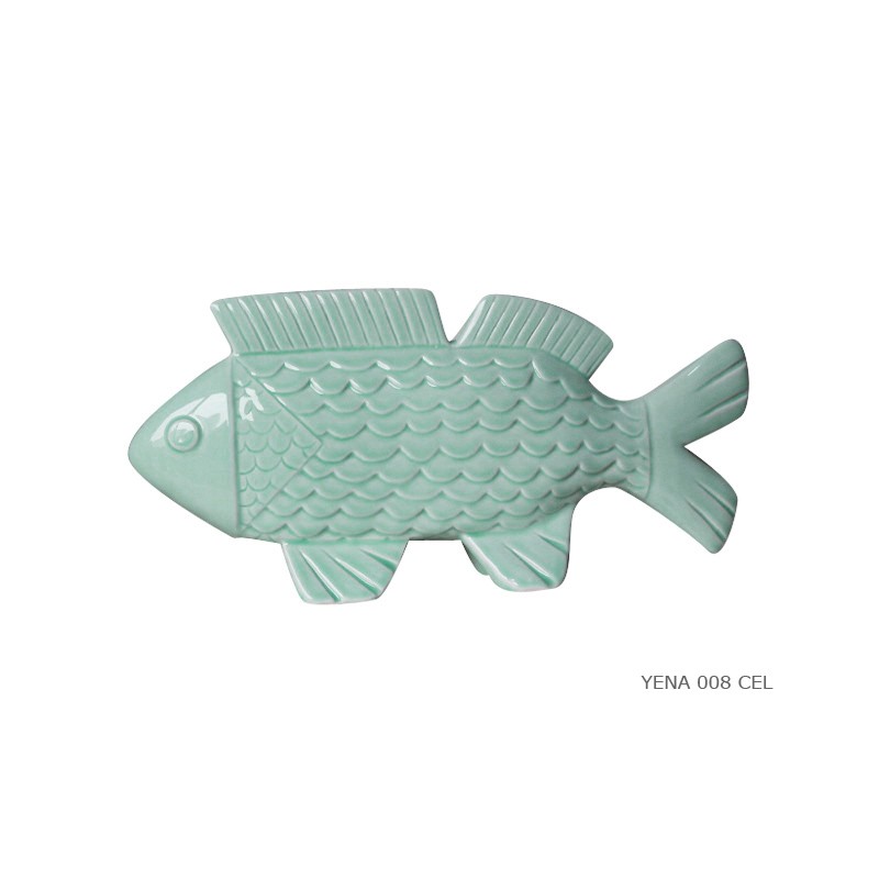 Fish 1950 porcelain celadon