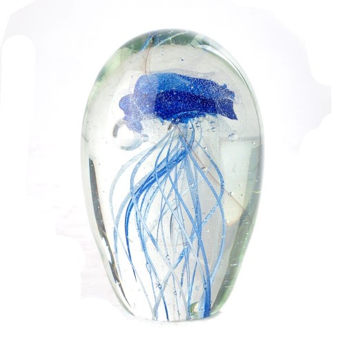 Jellyfish blue millefiori