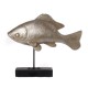Fish on stand e silver