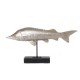 Fish on stand d silver