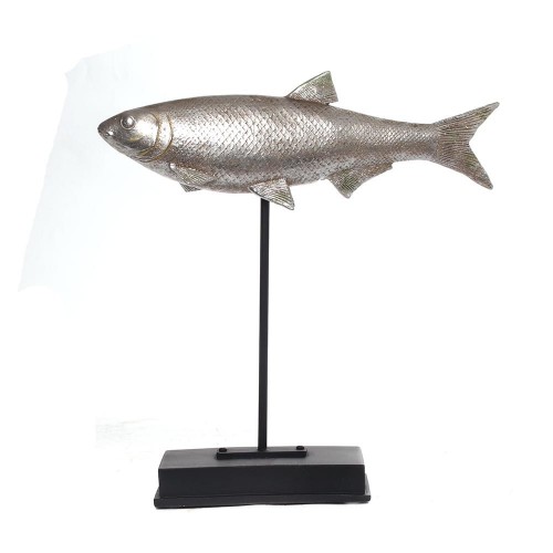 Fish on stand b silver