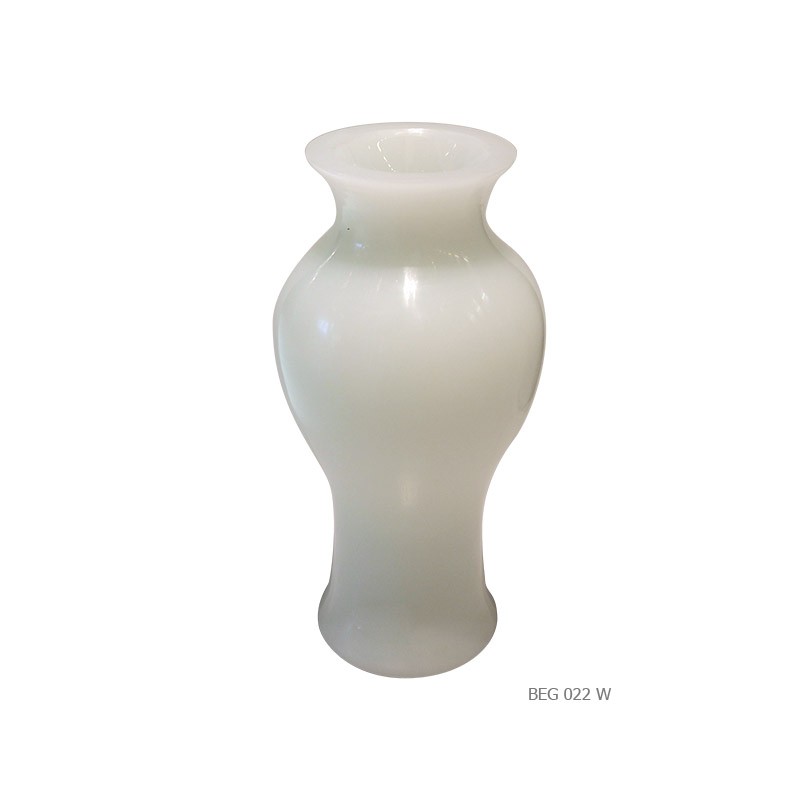 Long vase beijing glass jade
