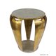 Side table 'drum' shagreen