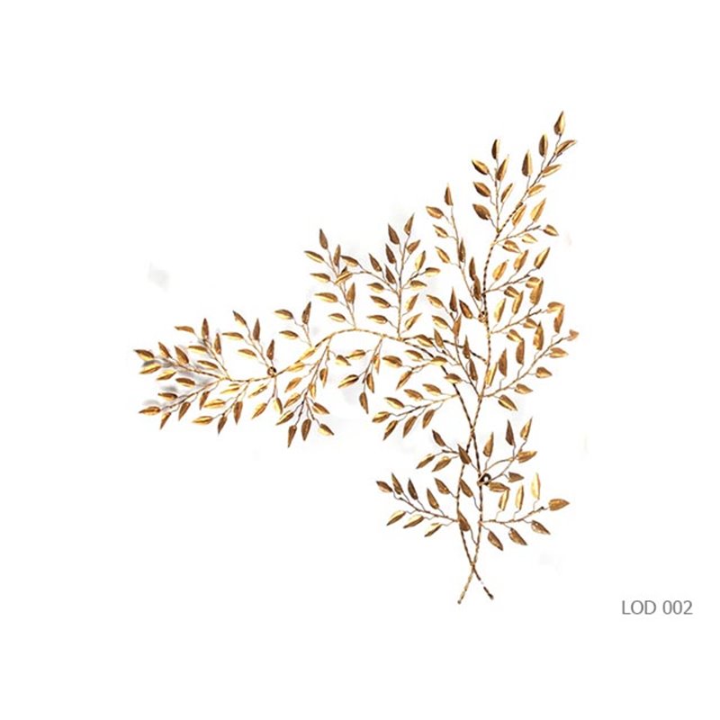 Branch golden metal