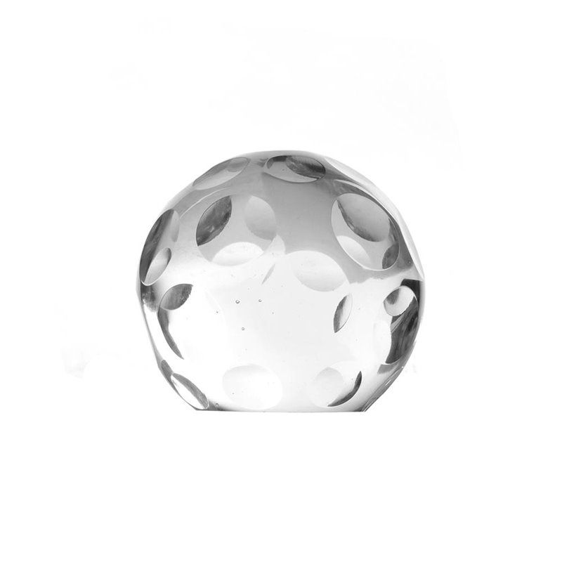 Ball glass cut moon