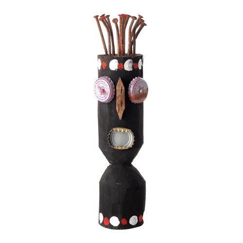 Tete primitive teck polychrome