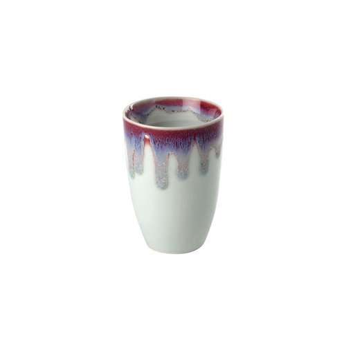 Vase porcelaine reactive border
