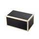 Lacquer box high black white
