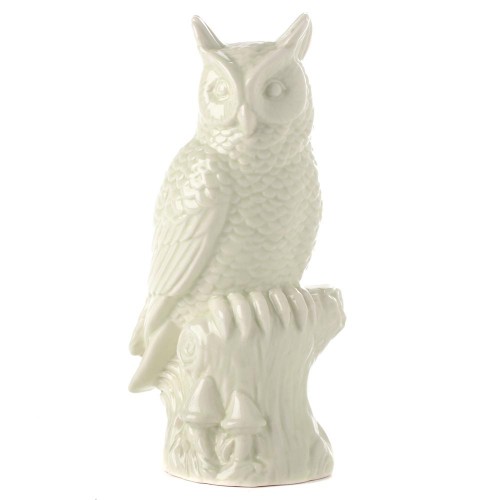 Owl porcelain celadon