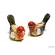 Set of 2 salt and pepper shakers sparrows