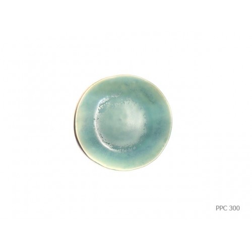 Plate celadon blue