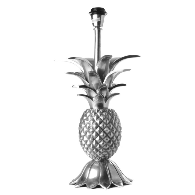 Lamp pineapple silver