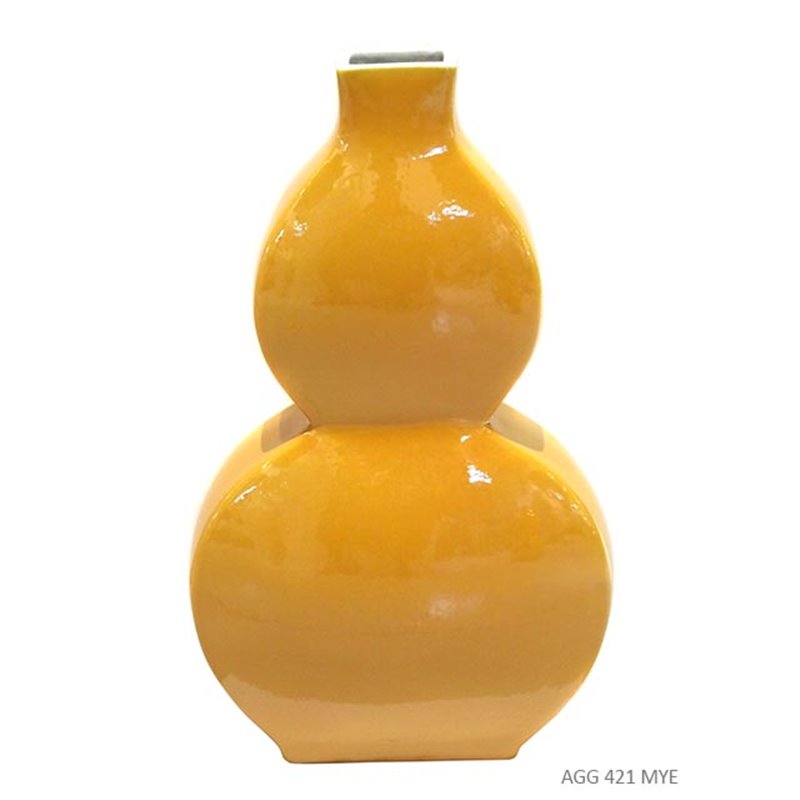 Vase gourd flat yellow imperial