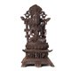 Buddha tibetan cast iron