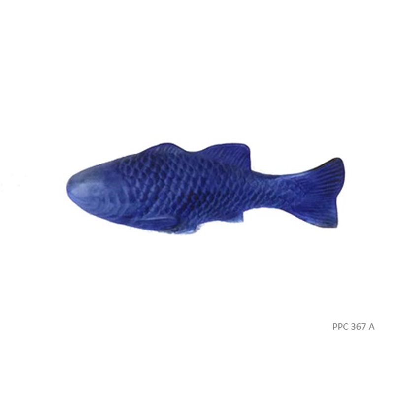 Fish cobalt blue