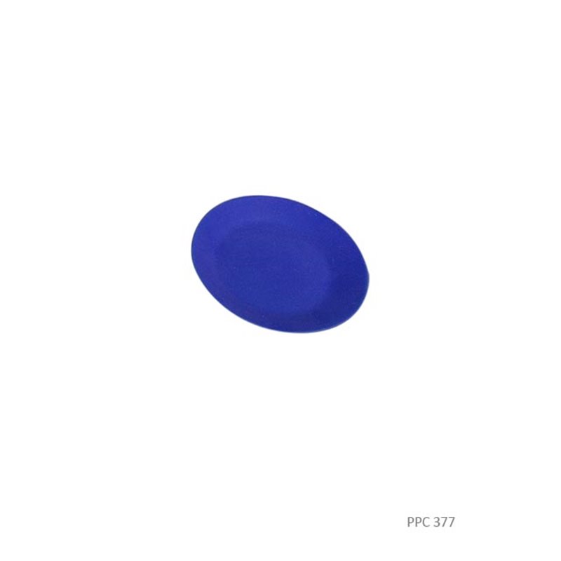 Plate dark blue