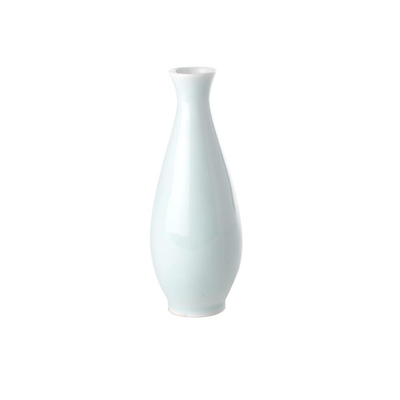 Straight vase porcelain angel sky blue