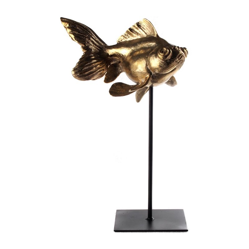 Fish on stand gold
