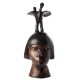 Memory head in bronze