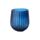 Straight vase blue stripes 