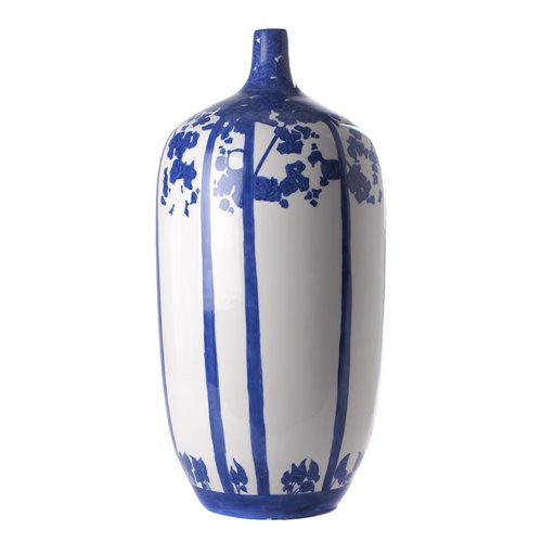 Vase meiping 'Foret prusse' N.Blandin