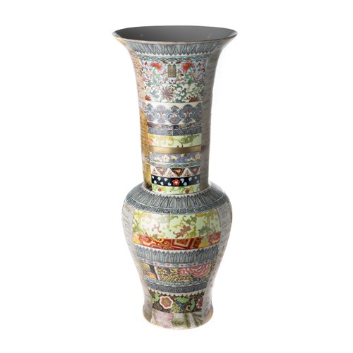 Long vase 'ribbons'