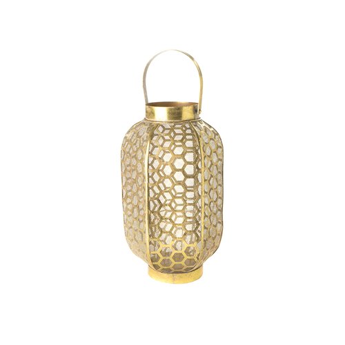 Lantern honeycomb gold