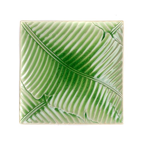 Leaf plate green