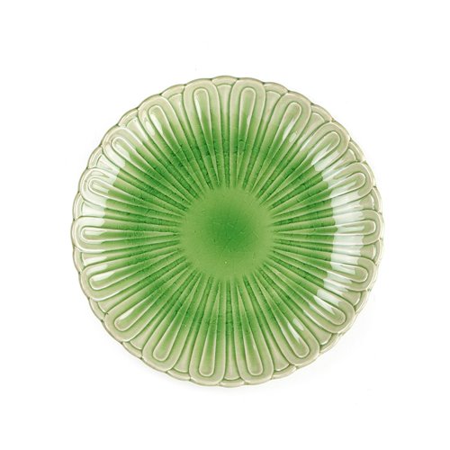 Rosace plate green