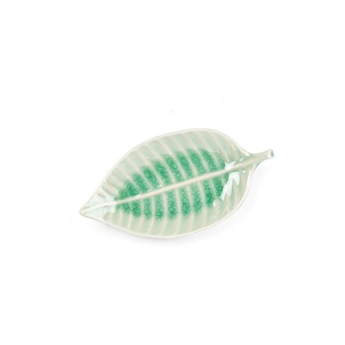Leaf small plate green