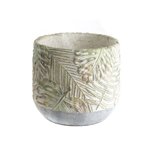 Tagar cache pot en ciment