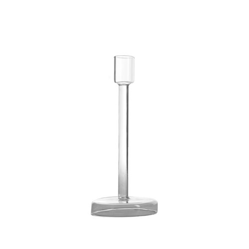 Calia candlestick in glass silicat