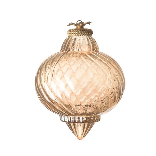 Xmas ornament gold luster